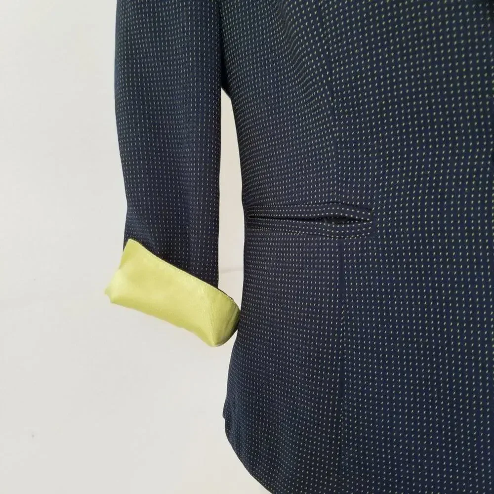 Dressbarn Suit Jacket Blazer Dark Blue - Size 10